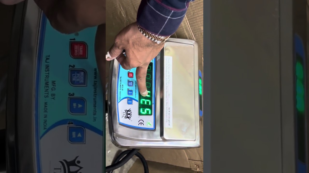 Calibration Video Of 750x750mm-500Kg-50g