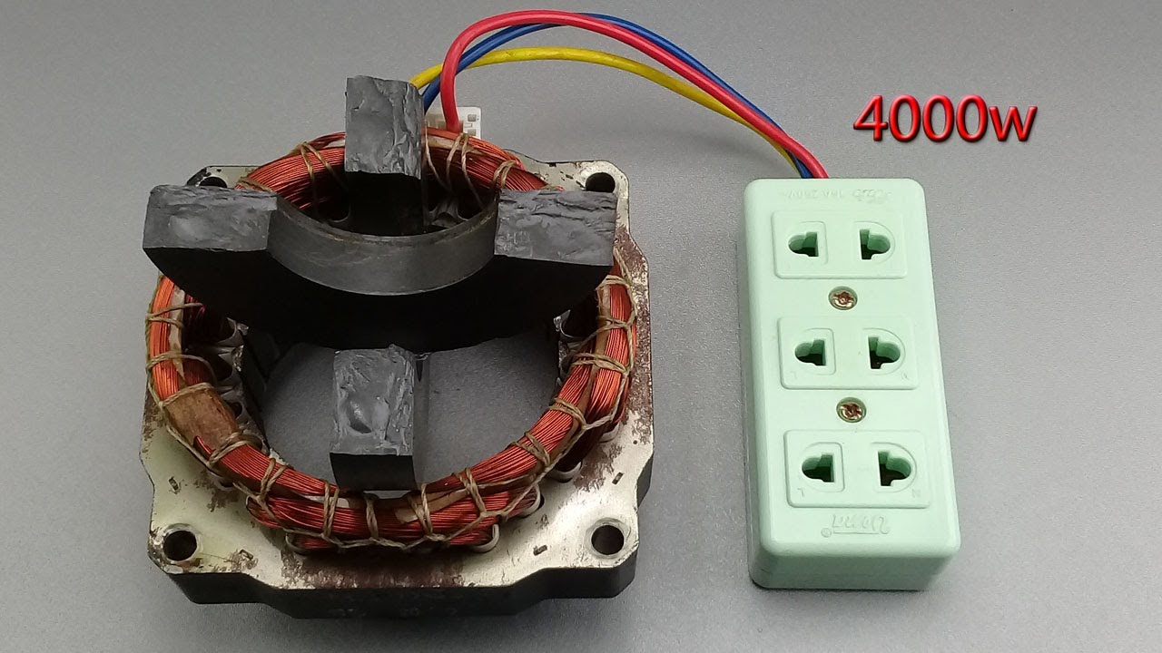 I Create​ AC 230v Generator Use​ At Home