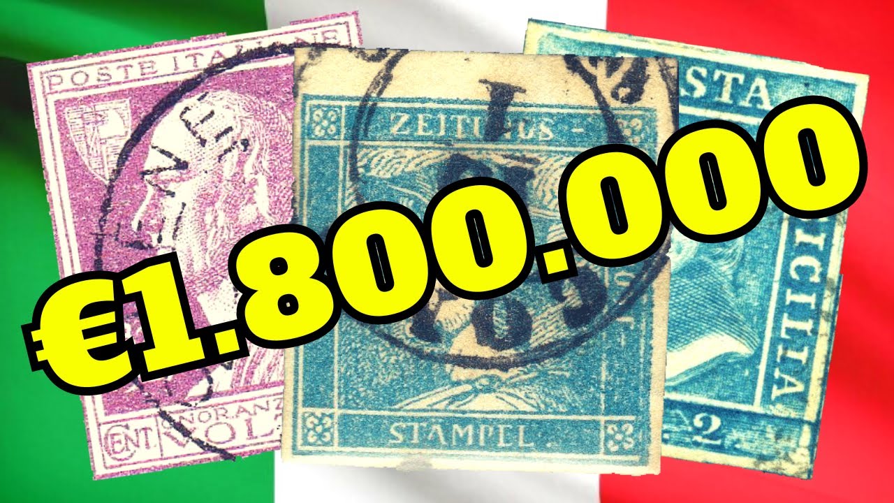 FRANCOBOLLI ITALIANI pi&ugrave; RARI e PREZIOSI di valore
