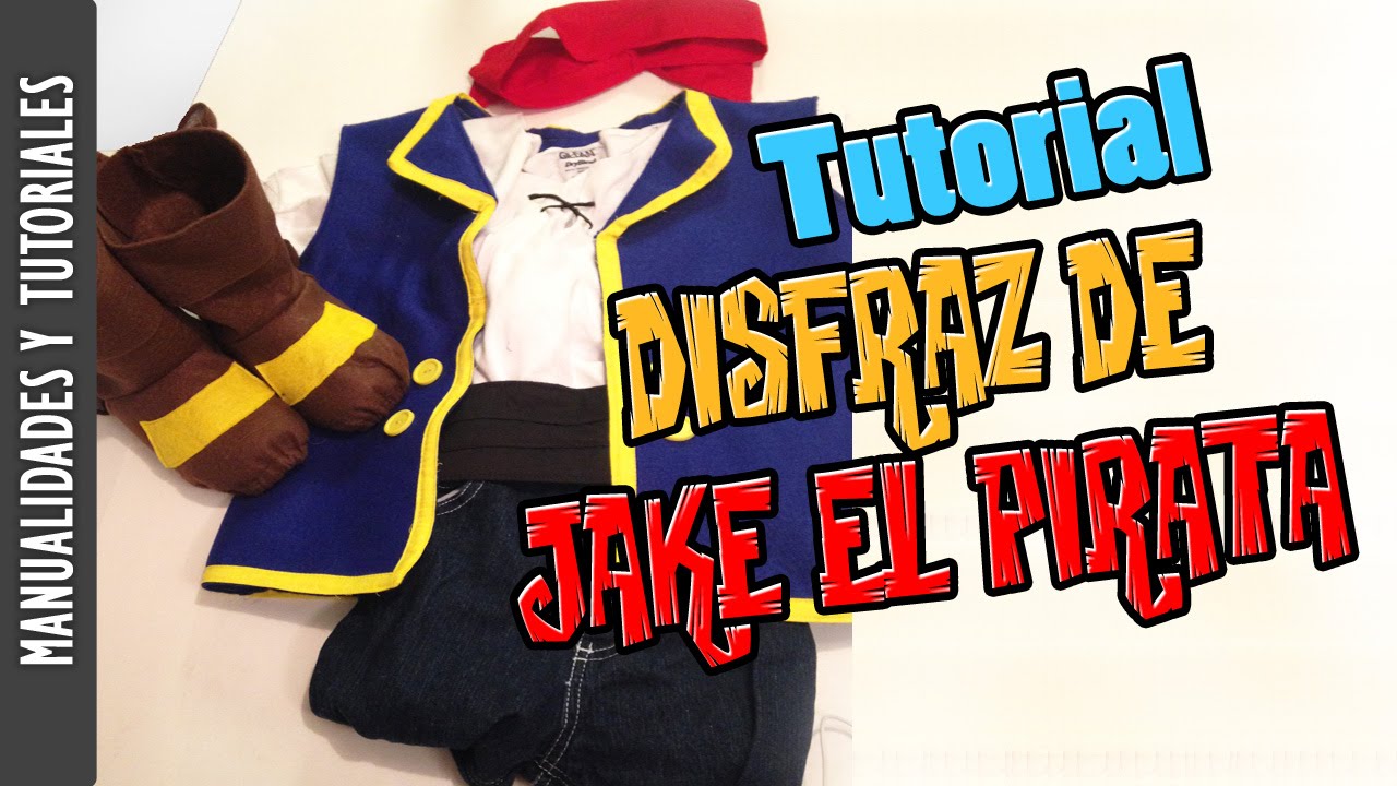 TUTORIAL DISFRAZ DE JAKE EL PIRATA, HALLOWEEN -Los290ss