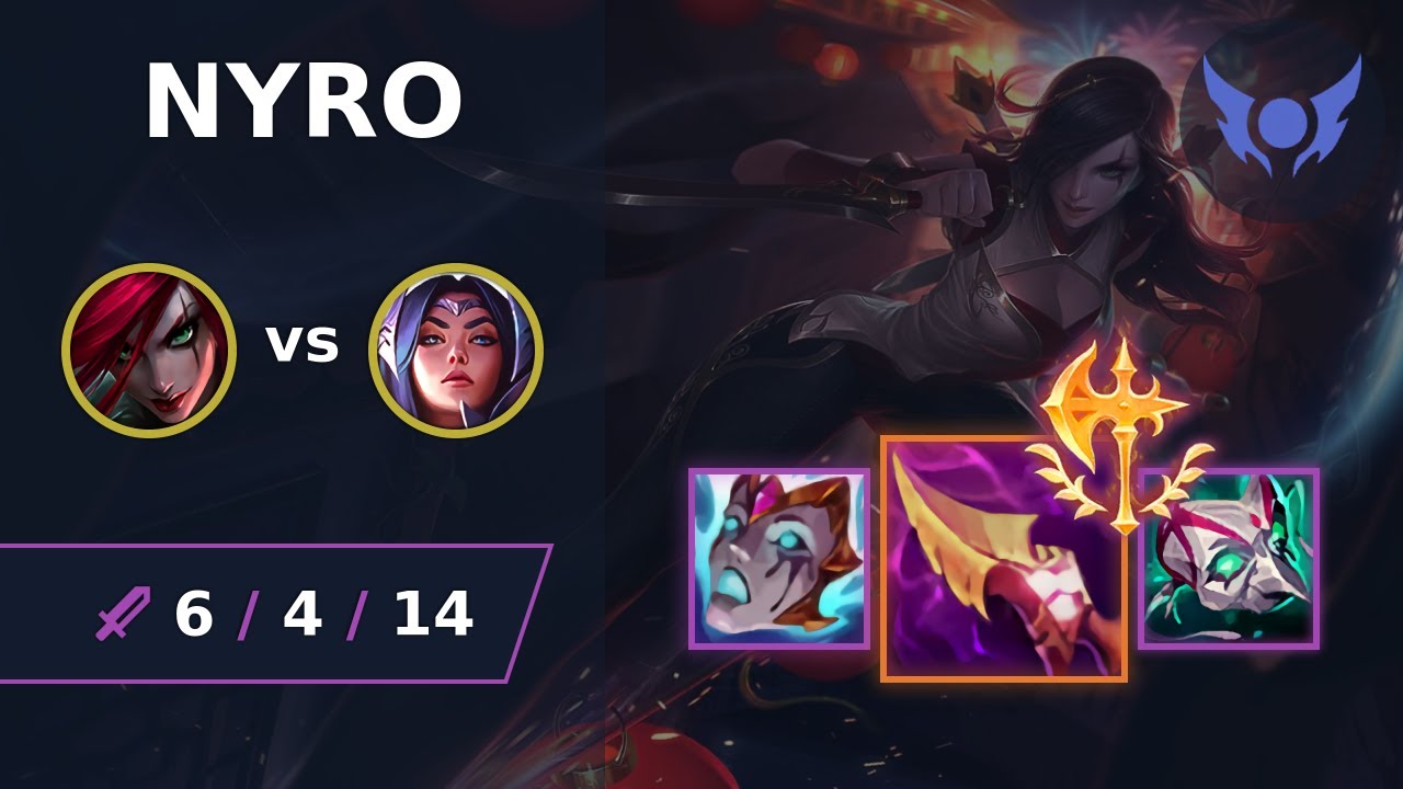 [ Nyro ] Katarina MID vs Irelia | Challenger Rush 2024 #10