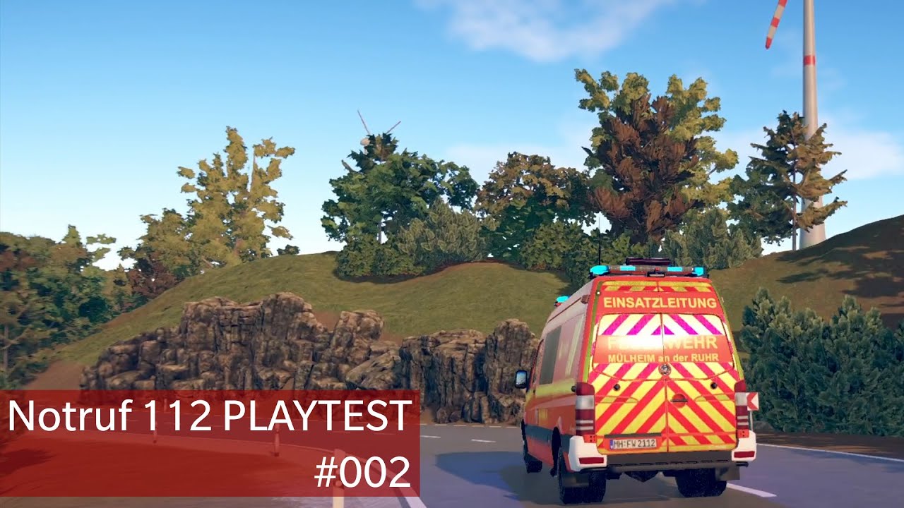 Notruf 112 PLAYTEST 👨‍🚒 #002 - Total verfahren in Mülheim