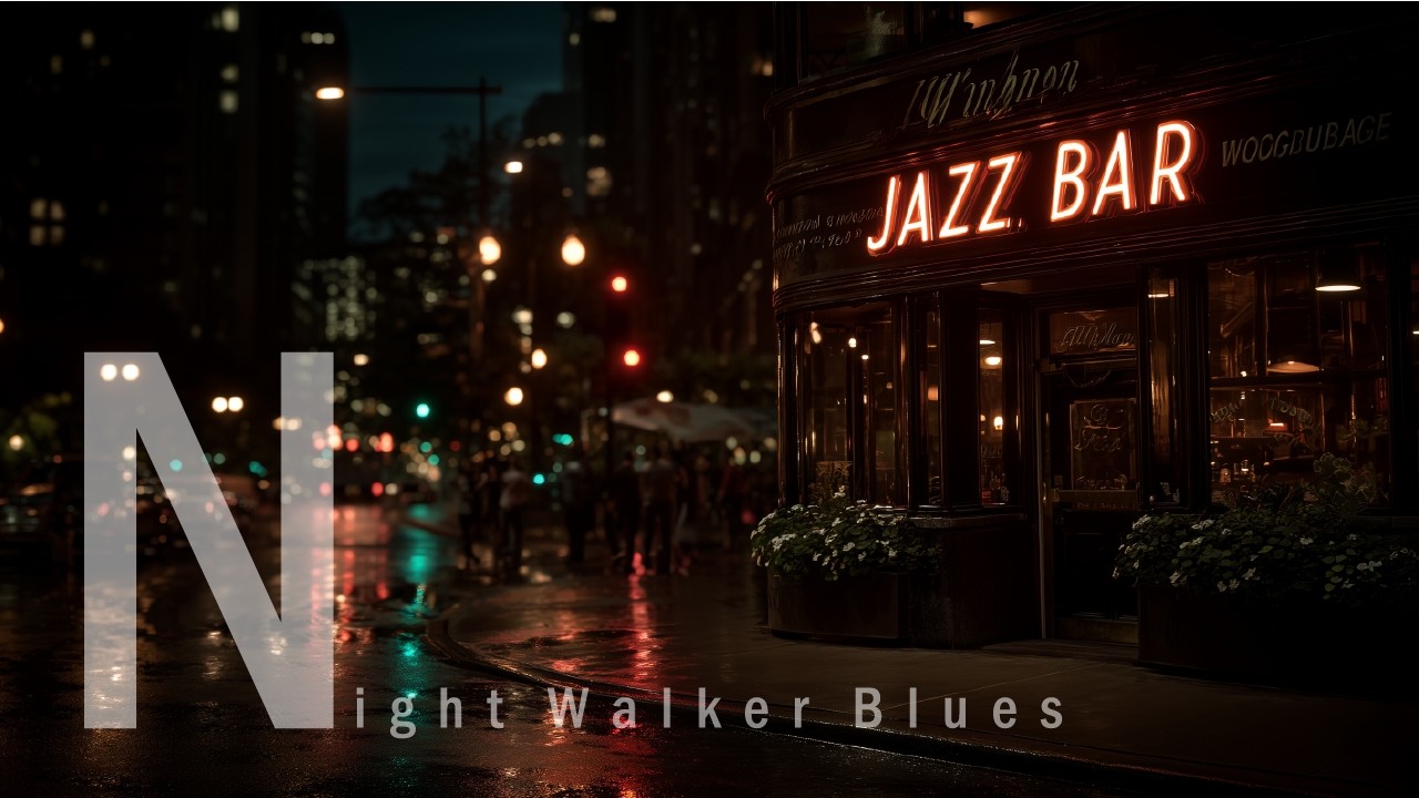 Silent City 🤫 Quiet Blues for Studying (1 Hour Loop)