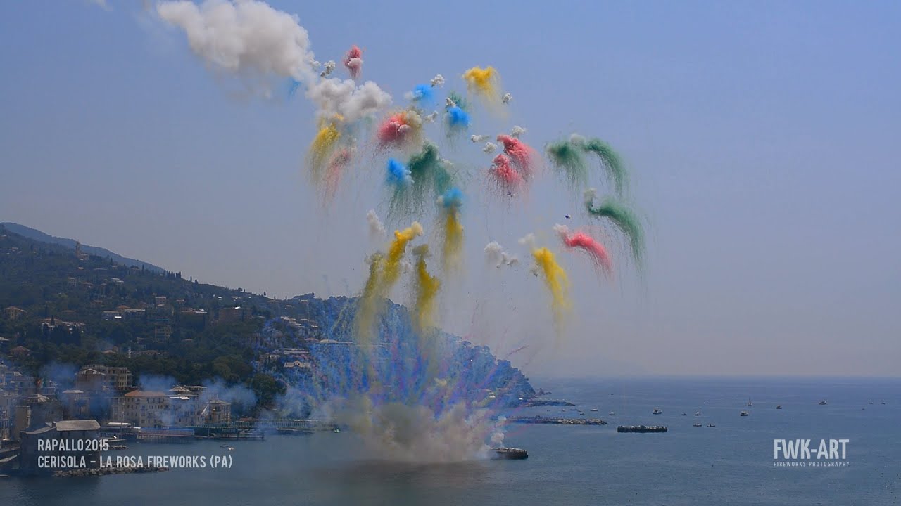 Rapallo 2015 - La Rosa Fireworks (PA) Cerisola