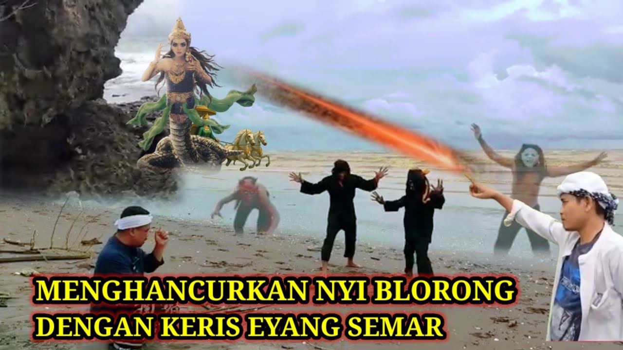 HANCUR NYA‼️ SOSOK NYI BLORONG OLEH KERIS EYANG SEMAR. 