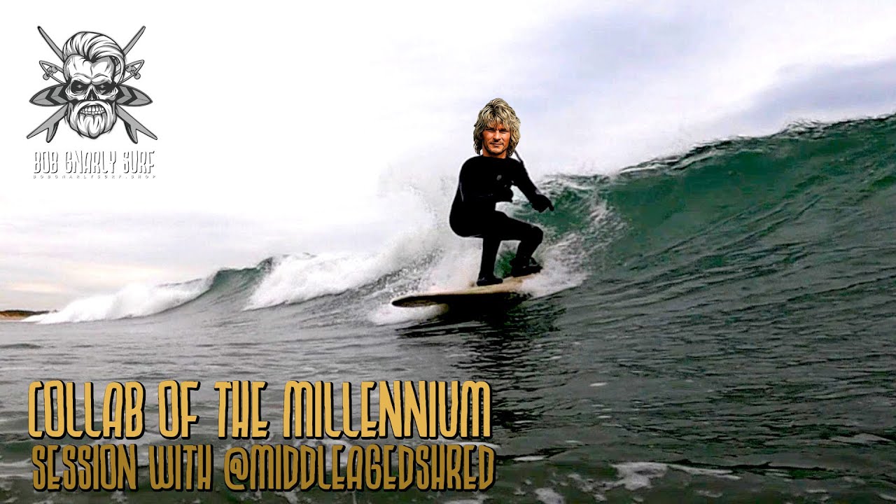 Bob Gnarly Surf | Collab Of The Millennium | POV Session with Middleagedshred