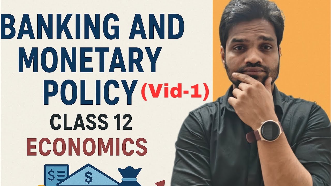 VID-1 ||BANKING AND MONETARY POLICY| ONE SHOT REVISION| CLASS 12 ECONOMICS| GSEB ||ABHISHEK SIR