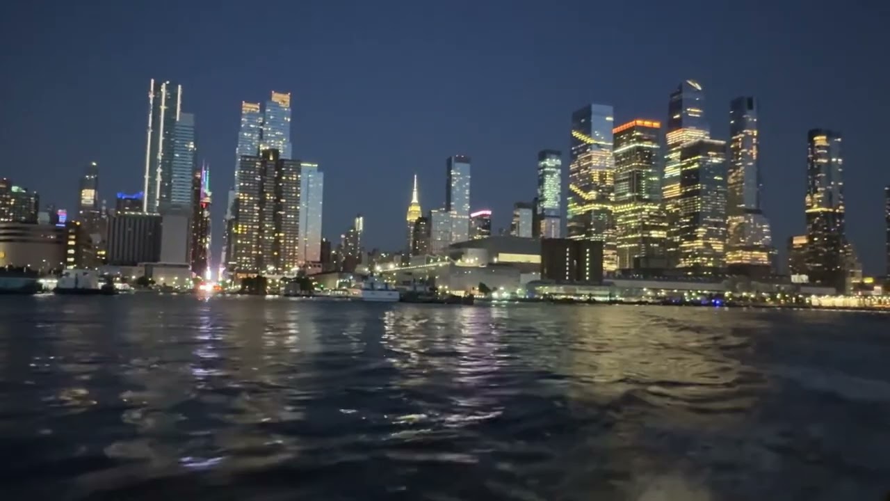 POV: NY Waterway Ferry from Midtown to New Jersey Weehawken #newyorkcity 