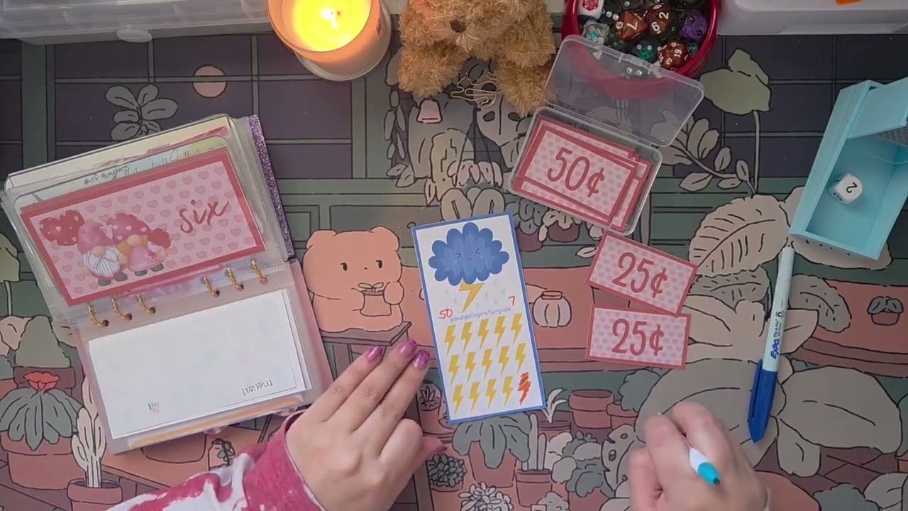 Emergency savings | Roll, Color & Save Our Way To 1K | Day 21 of 28