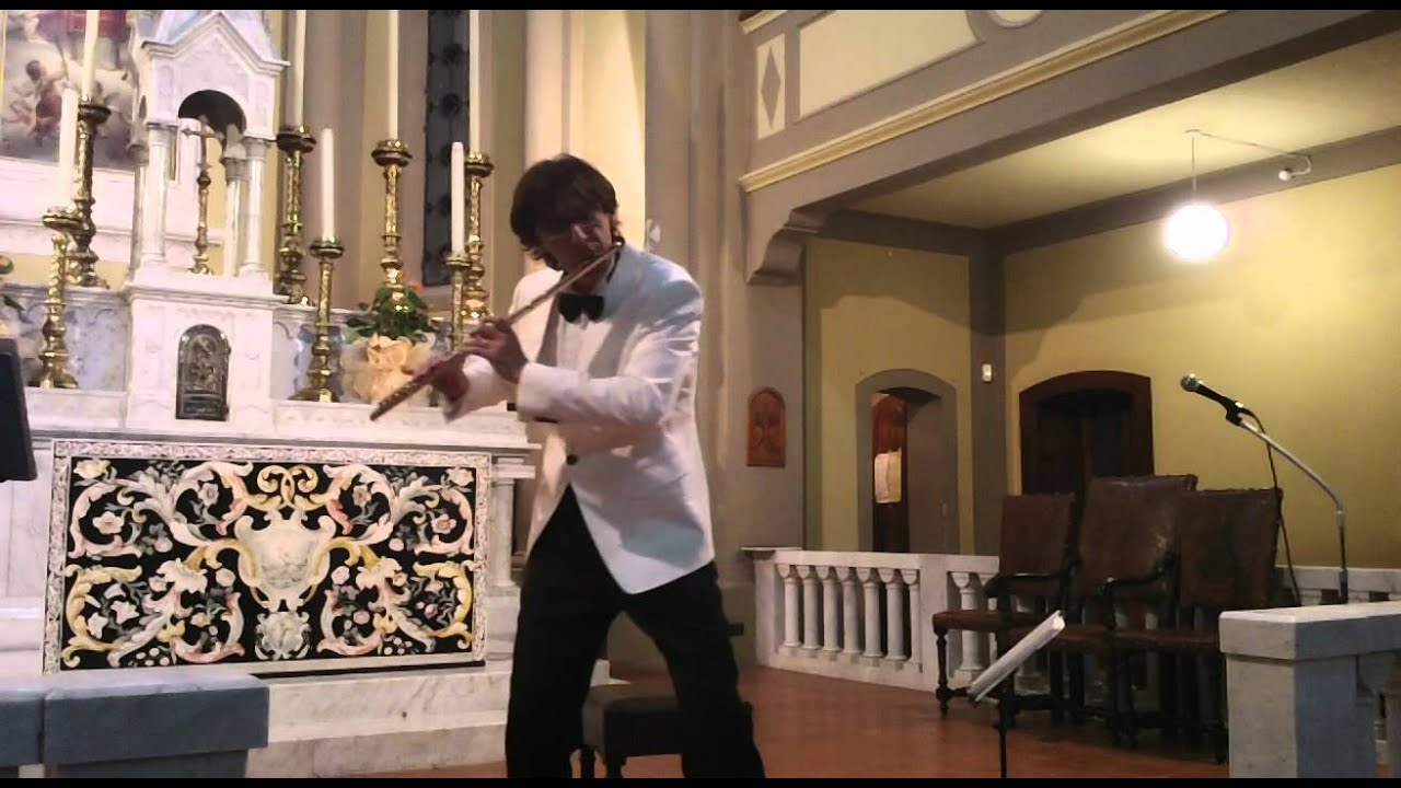 Fryderyk Chopin/ Giuseppe Gariboldi: Valzer op. 34 n. 2  for flute alone - S. Zampetti, flute
