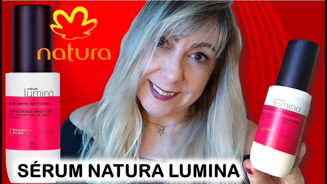 🆘QUIMICAMENTE DANIFICADOS SÉRUM REGENERADOR PROGRESSIVO NATURA LUMINA - USEI E AMEI!