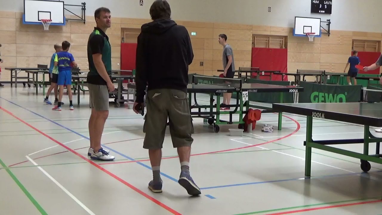 A Doppel Karsten Reiss J  Scheer Erlangen 20250907 Table Tennis F&uuml;rther Stadtm  Reinhard Steinbreche