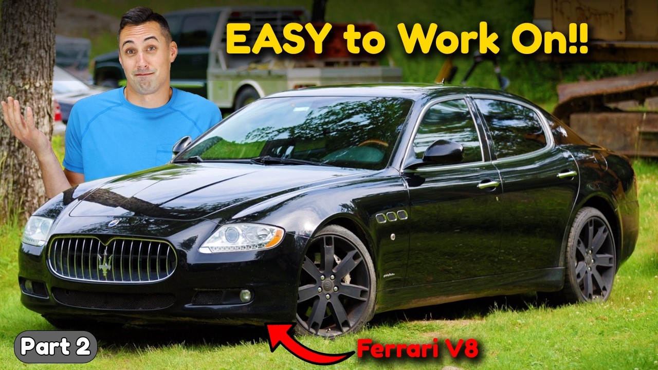 Самый обесцененный экзотический автомобиль &mdash; полное техобслуживание Maserati Quattroporte