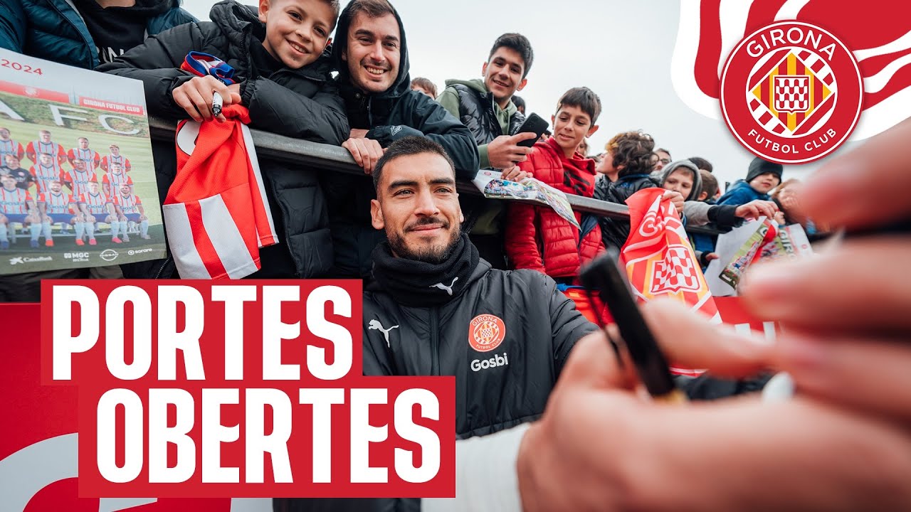 👀 AIXÍ HA ESTAT L'ENTRENAMENT DE PORTES OBERTES 😍 | GIRONA FC