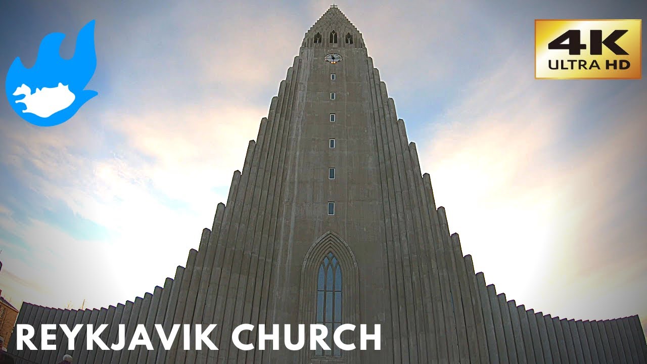 Hallgrímskirkja church - Look Inside [4K]