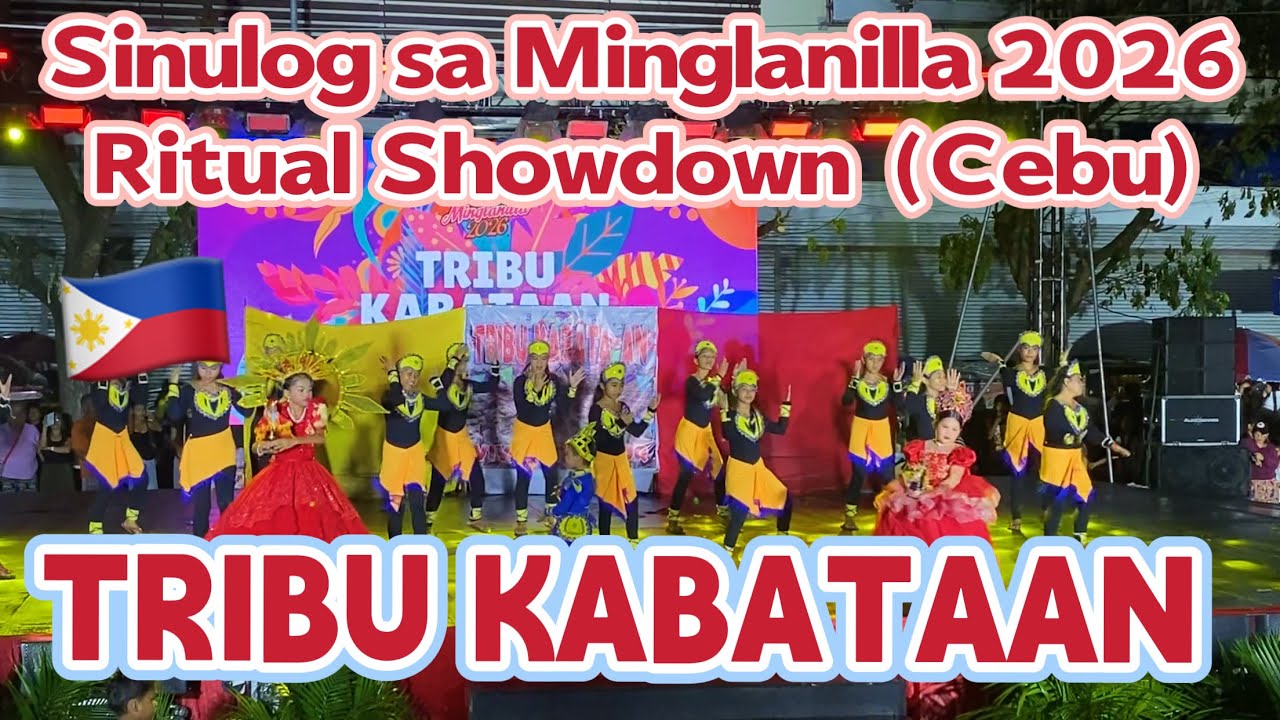 TRIBU KABATAAN - Sinulog sa Minglanilla 2026 Ritual Dance Showdown Festival Dance & Costume Cebu 