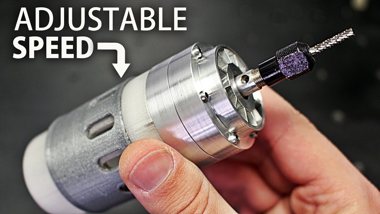 Twin Turbine Rotary Grinder Tool Powered by Vacuum Cleaner