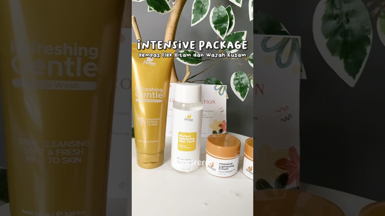 Intensive Package Helwa Beautycare #helwa #helwabeautycare