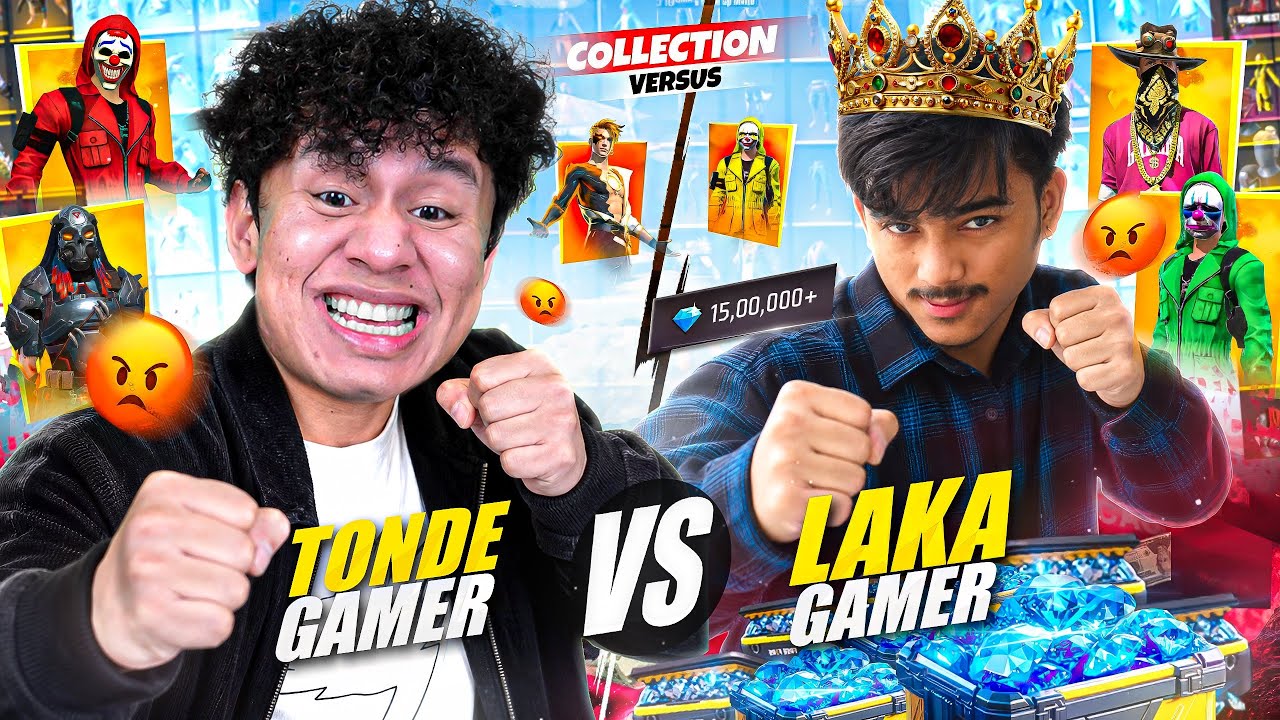 Tonde Gamer Vs Laka Gamer Last Final Collection Battle 🤗 Who Will Win ?