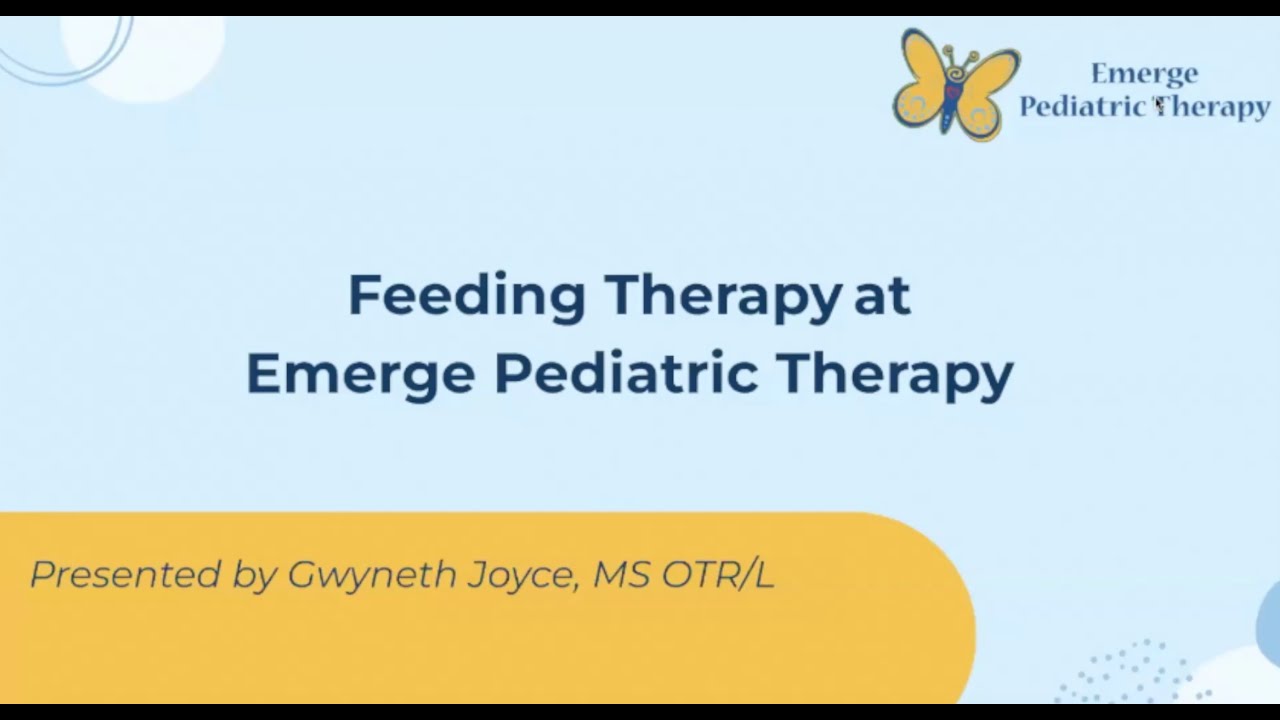 Nourishing Success: A Feeding Therapy Webinar with Gwyneth Joyce!