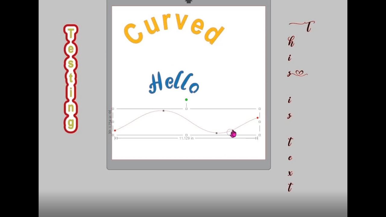 Silhouette Studio Tutorial for Text Manipulation