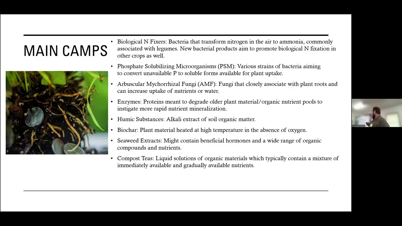 Navigating Nitrogen 4  Bio Products, N Management Landon Baumgartner