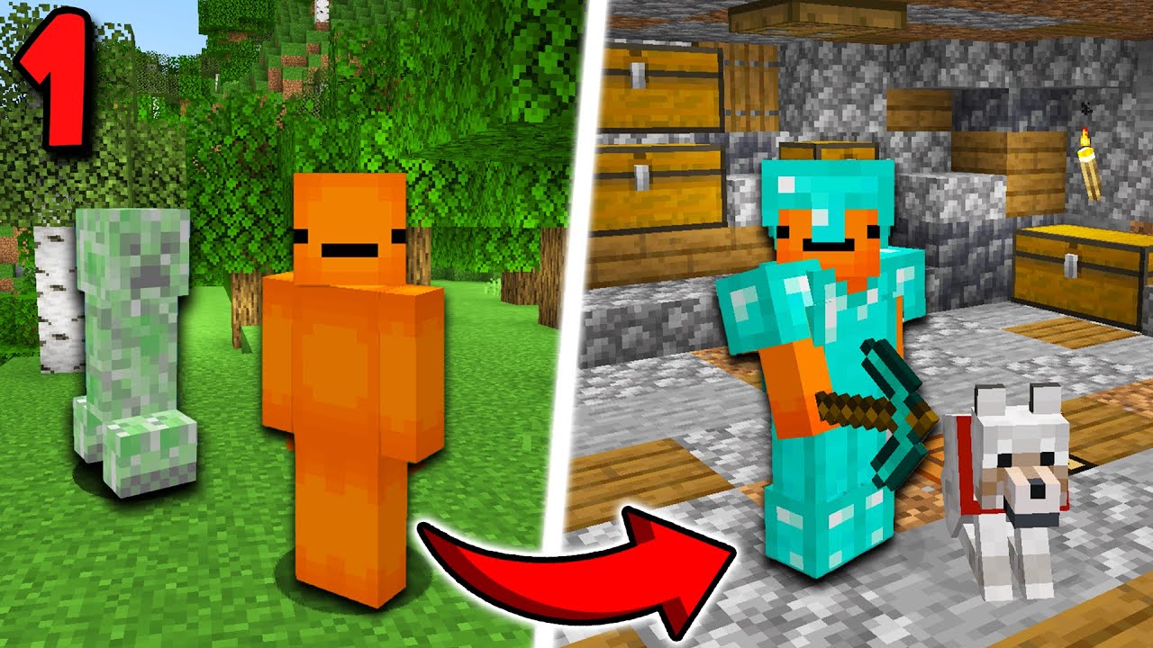 The BEST Start in Minecraft Hardcore | Episode 1