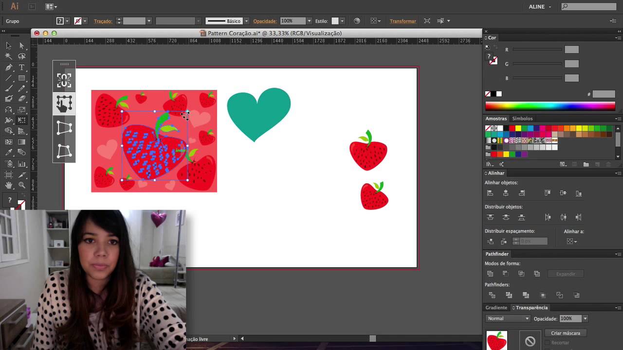 Estampas e Patterns no Illustrator | BLIZZ