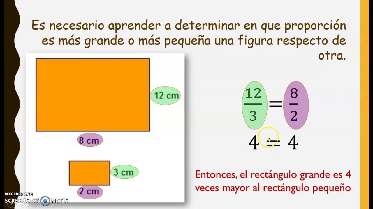 RAZONES Y PROPORCIONES DE FIGURAS