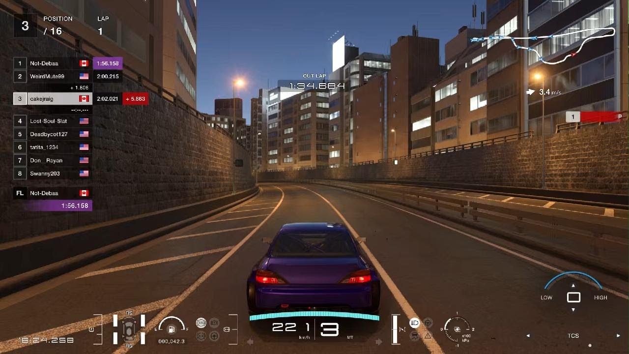 Drifting A Touring Car
