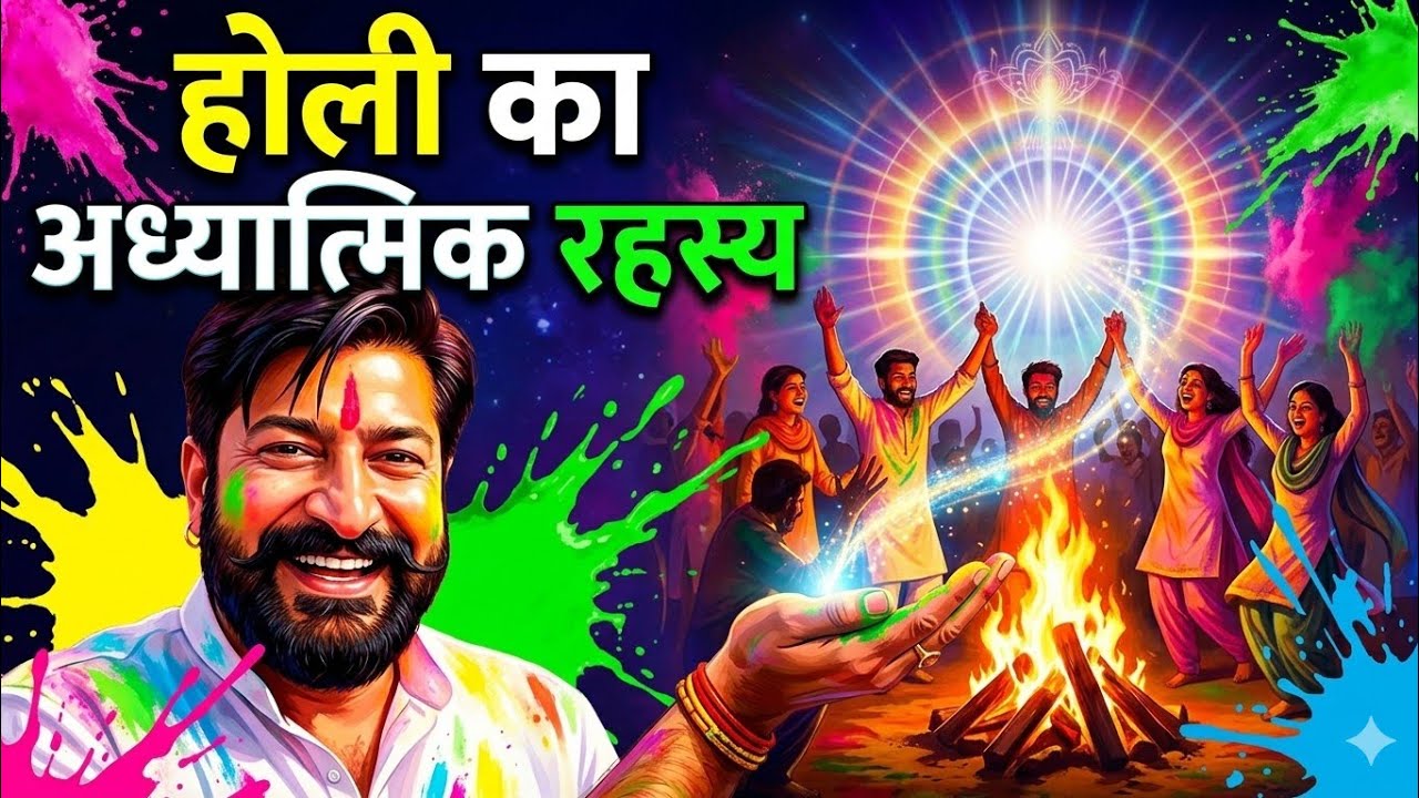 होली  का आध्यात्मिक रहस्य/ spiritual reason of Holi  celebration