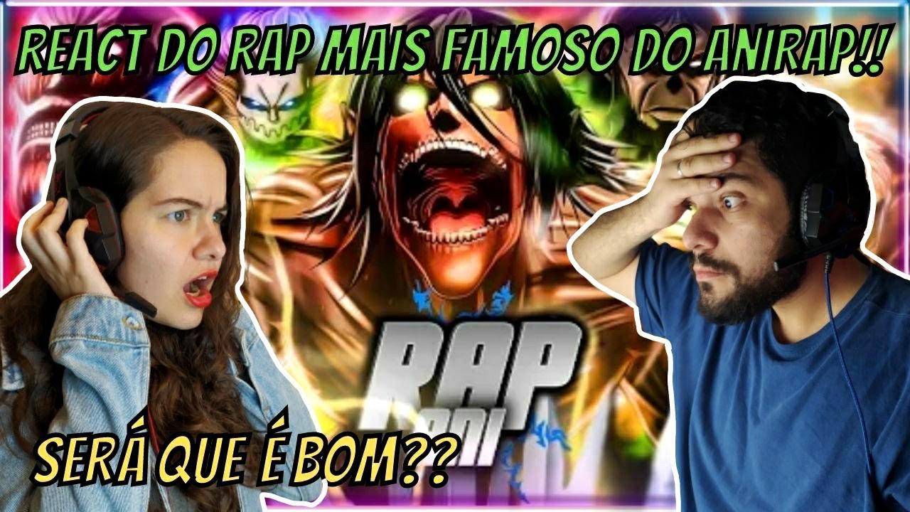 REACT | Rap dos 9 Titãs Primordiais 『 Shingeki no Kyojin 』(@Prod Hunter)