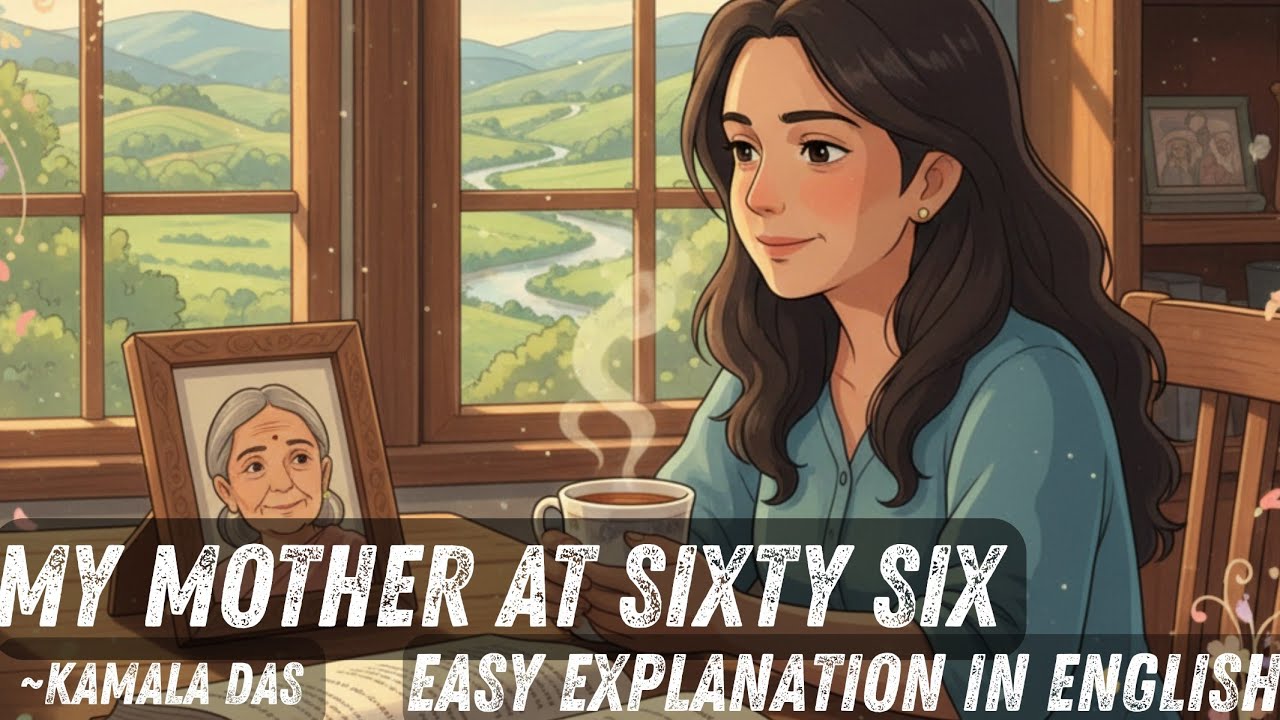 MY MOTHER AT SIXTY SIX | Kamala Das | #easyexplain #english #poem #cbseclass12 #gsebclass12