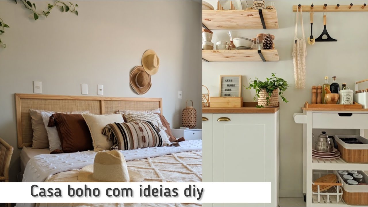 Casa estilo boho com ideias 