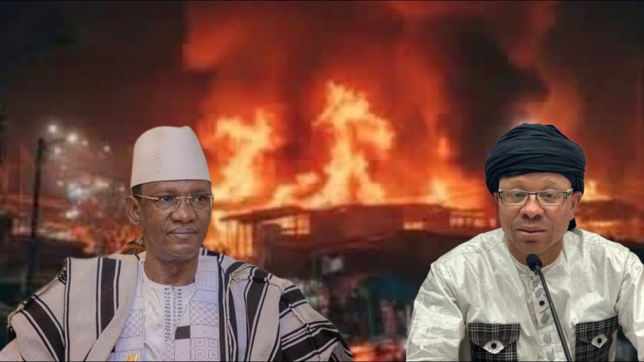 Choguel communique sur l’incendi de Sougounikoura