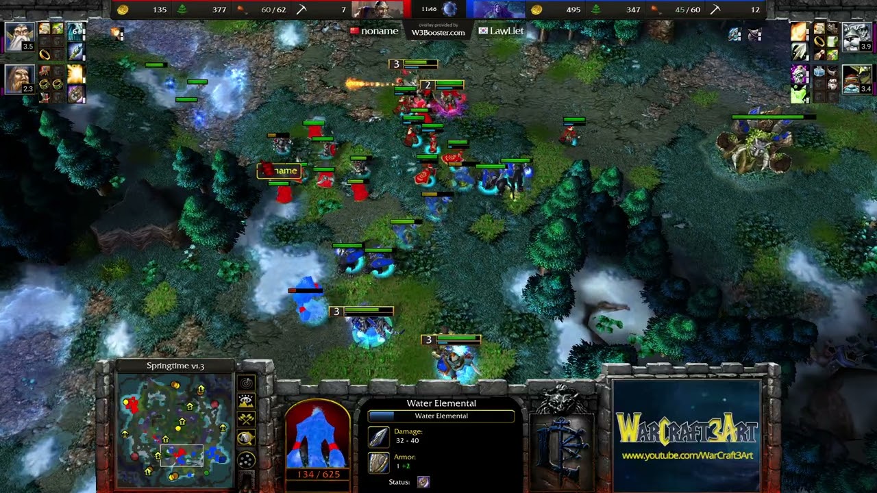 Fortitude(HU) vs LawLiet(NE) - Warcraft 3: Classic - RN8873