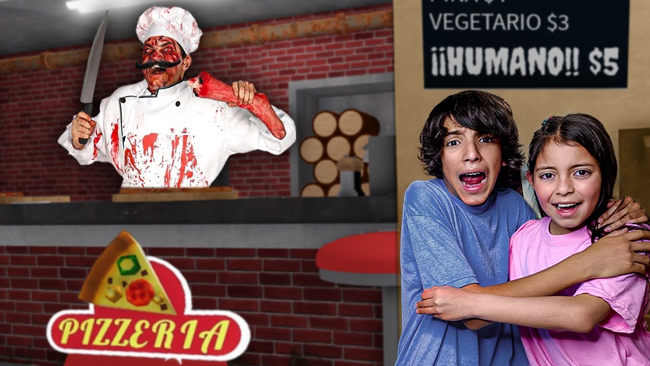 ESCAPANDO DEL PIZZERO LOCO!! 🍕NOS QUIERE VOLVER PIZZA 🍕 con @CALVOT&Oacute;XICO