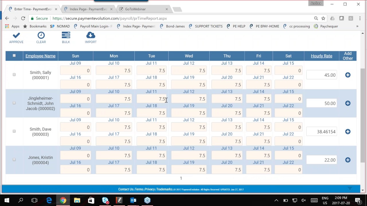 Payroll in 5 Easy Steps!
