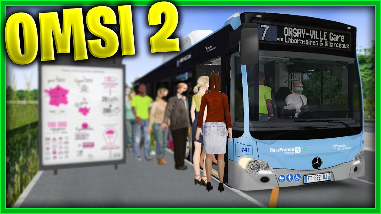 🚌[OMSI 2] (LET'S-PLAY) - GRAND PARIS MOULON - BUS C2 NGT (LIGNE 14 ET 7 )  !🔥 PARTIE 1 (7814-513)