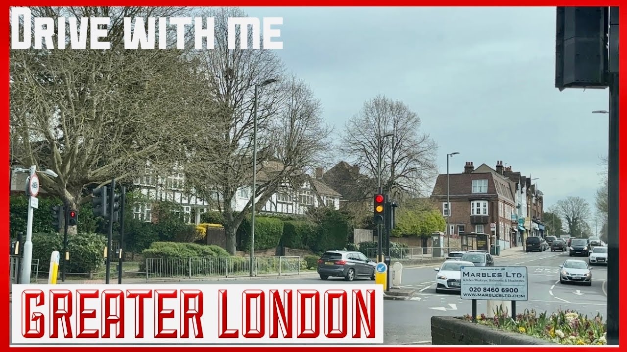 DRIVING AROUND GREATER LONDON || BICKLEY || SE London