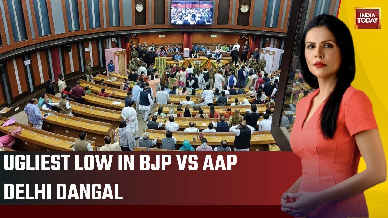 Showdown Over Standing Committee Poll: BJP's Harish Khuranna And AAP's Reena Gupta Debate