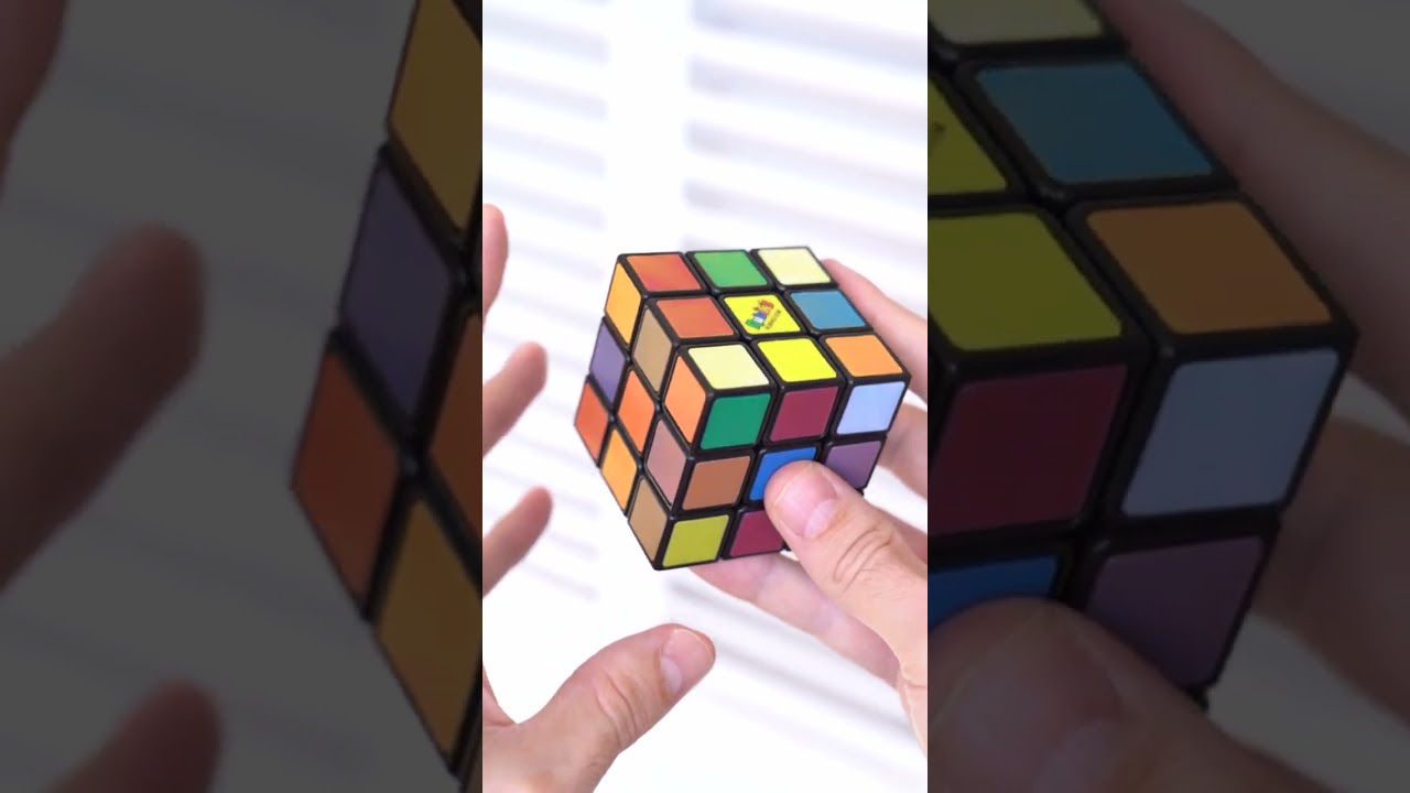 Este cubo de Rubik cambia de color