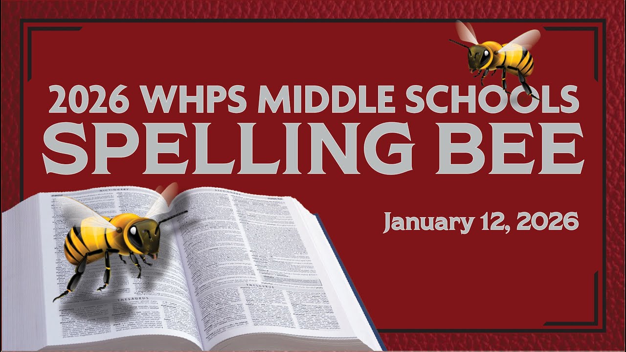 2026 West Hartford Middle Schools Spelling Bee - January 12, 2026