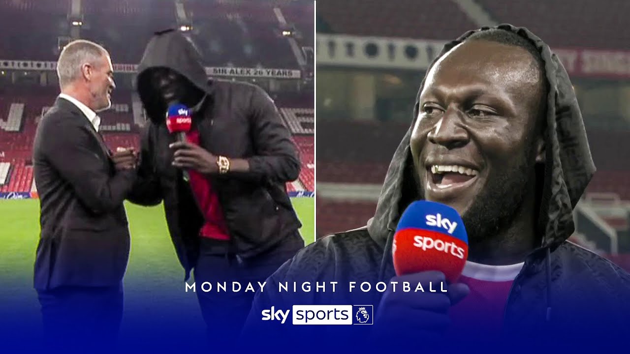 'Let Cristiano Ronaldo be the GOAT!' | Stormzy gatecrashes Monday Night Football