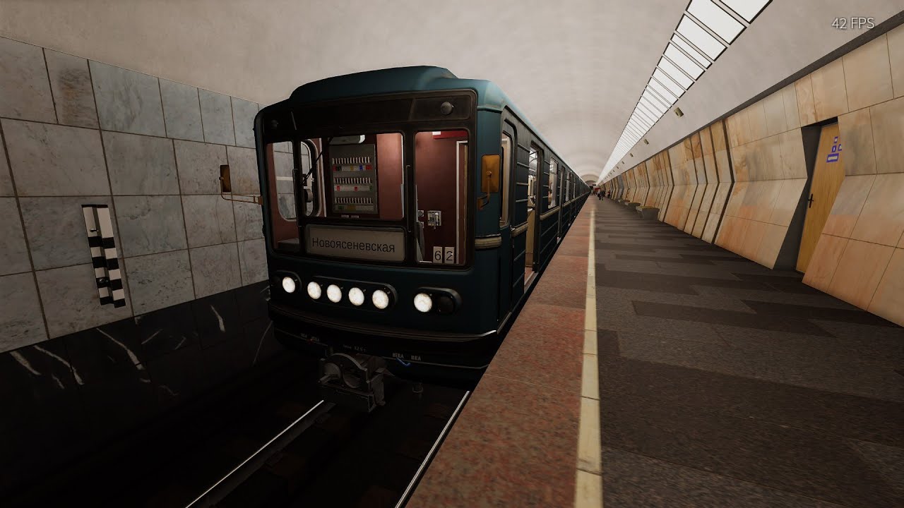 От Медведково до Новоясеневской - Metro Simulator 2