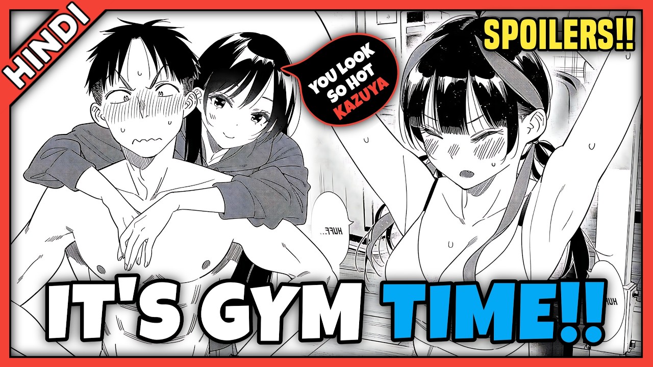 Rent-A-Girlfriend Chapter 410 Explained in hindi | IT'S GYM TIME!!