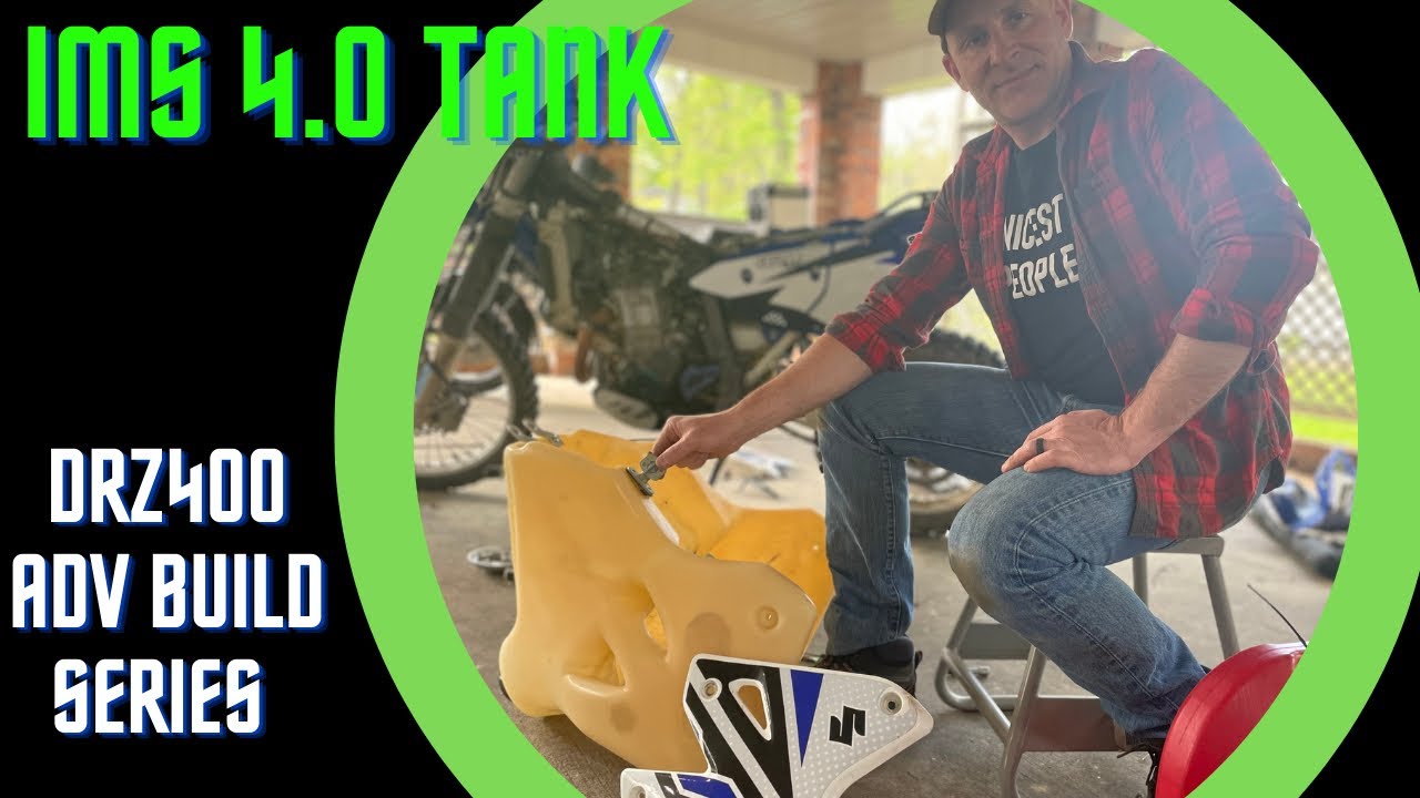 IMS 4 Gallon Tank (Re) Install on the DRZ 400