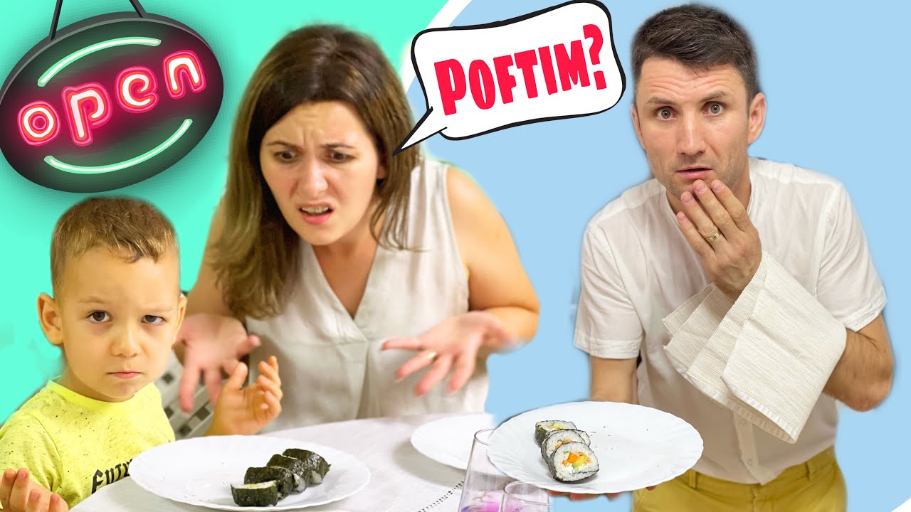 💥 ERICA PREPARA SUSHI 🍣 TIPURI DE OAMENI LA RESTAURANT