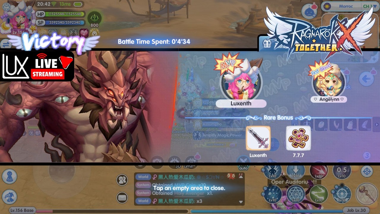 LUMAYAN DI HARI TERAKHIR WOC S11 DAPET EMAS - RAGNAROK ONLINE X (ROX)