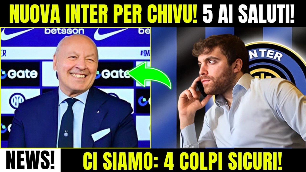 🔥Shock! Vicario+Mancini+Muharemovic!✅ Ll&rsquo;Inter Cambia Tutto💣